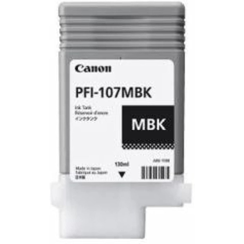 Canon PFI-107MBK Pigment Matte Black Ink (130 ml)