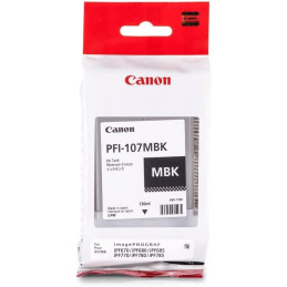 Canon PFI-107MBK Pigment Matte Black Ink (130 ml)