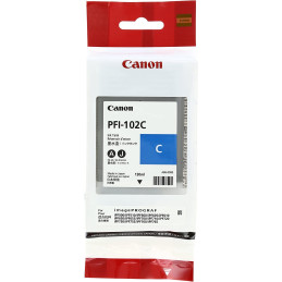 Canon Genuine Cyan PFI 102C 0896B001 Ink Tank