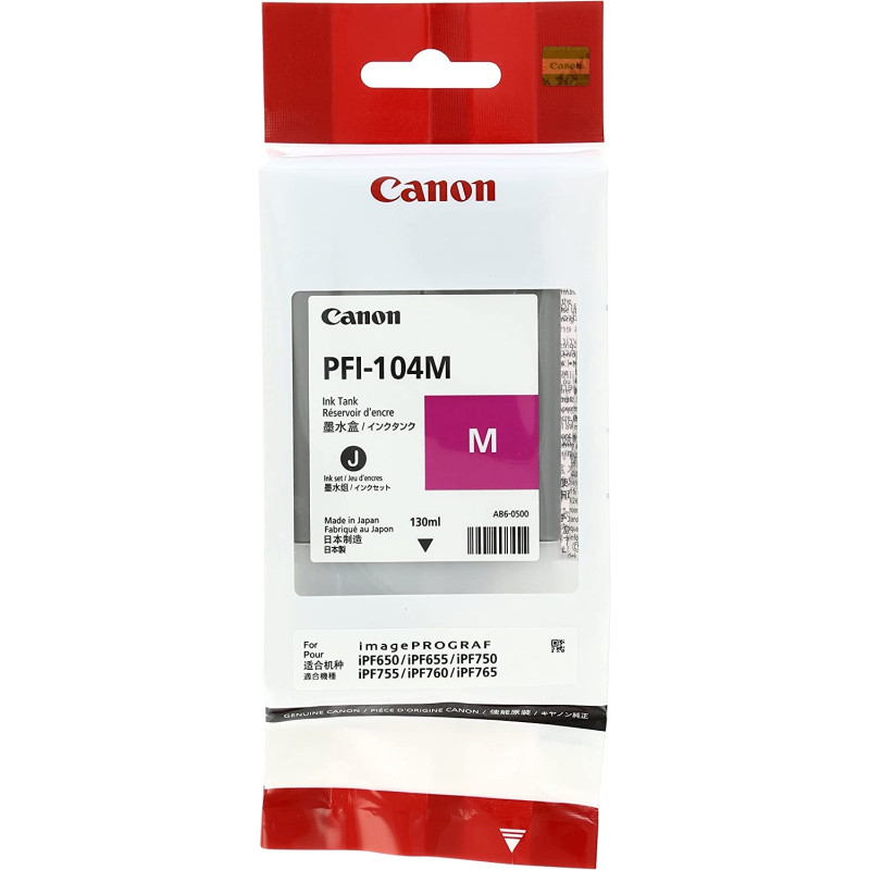 Canon PFI-104M 3631B001 Dye Magenta Ink