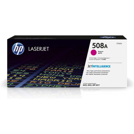 HP 508A Magenta Laserjet Toner Cartridge CF363A