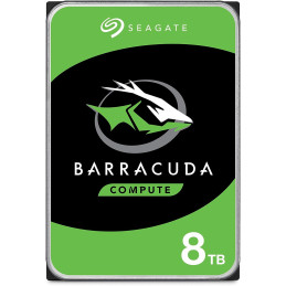 Seagate BarraCuda 8TB Internal Hard Drive HDD 3.5 Inch Sata 6 Gb/s 5400 RPM 256MB