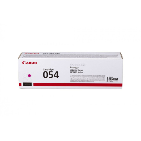 Canon 054 Magenta Toner Cartridge 1,200 Pages Original