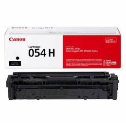 Canon 054H Black Toner Cartridge 3,100 Pages Original 3028C002 Single-pack