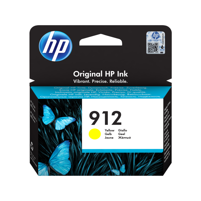 HP  912 YELLOW ORIGINAL INK CARTRIDGE