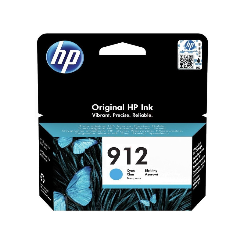 HP  912 CYAN ORIGINAL INK CARTRIDGE