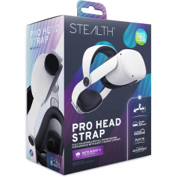 STEALTH PRO Head Strap Compatible with Meta Quest 2, Lightweight and Comfortable Fully Adjustable