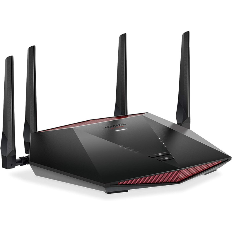 NETGEAR Nighthawk Gaming Router WiFi 6 AX5400 Speed with 6 Streams, Pro Gaming WLAN Router