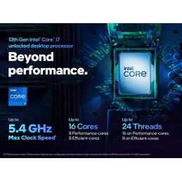 Intel Core i7-13700K Gaming Desktop Processor 16 cores with Integrated Graphics
