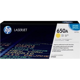 HP 650A Yellow Toner Cartridge 15,000 Pages Original CE272A Single-pack