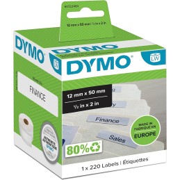 DYMO label writer long label 12x50mm