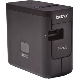 Brother PTP750W - USB Label Maker, Black