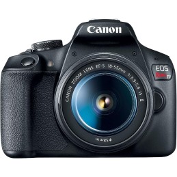 Canon EOS Rebel T7 DSLR Camera Bundle EF-S 18-55mm f/3.5-5.6 is II LensTelephoto Lens, 3pc Filter Kit + Accessory Kit