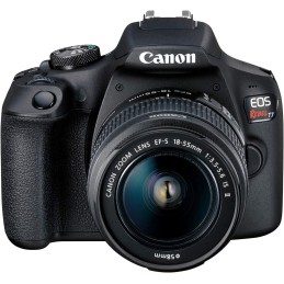 Canon EOS Rebel T7 DSLR Camera with 18-55mm Lens | Built-in Wi-Fi | 24.1 MP CMOS Sensor