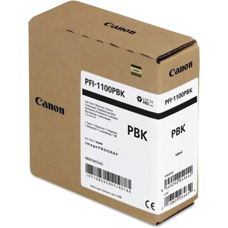 Canon PFI-1100 160ml Standard Yield Ink (Photo Black)