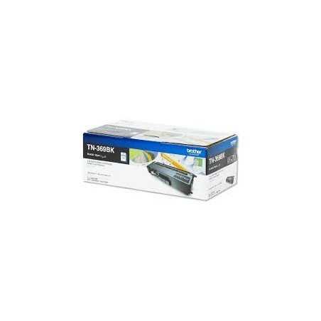 Brother TN-369BK Black Toner Cartridge 6000 Pages Original 84GT530K141 Single-pack