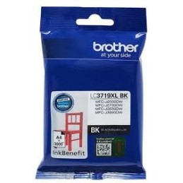 Brother LC3719XL-BK Black High Yield Ink Cartridge Original 8ZCA5A00174 Single-pack