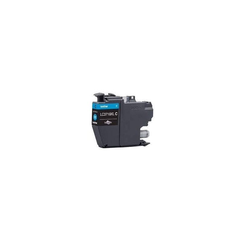 Brother LC3719XL-C Cyan High Yield Ink Cartridge Original 8ZCA5B00174 Single-pack