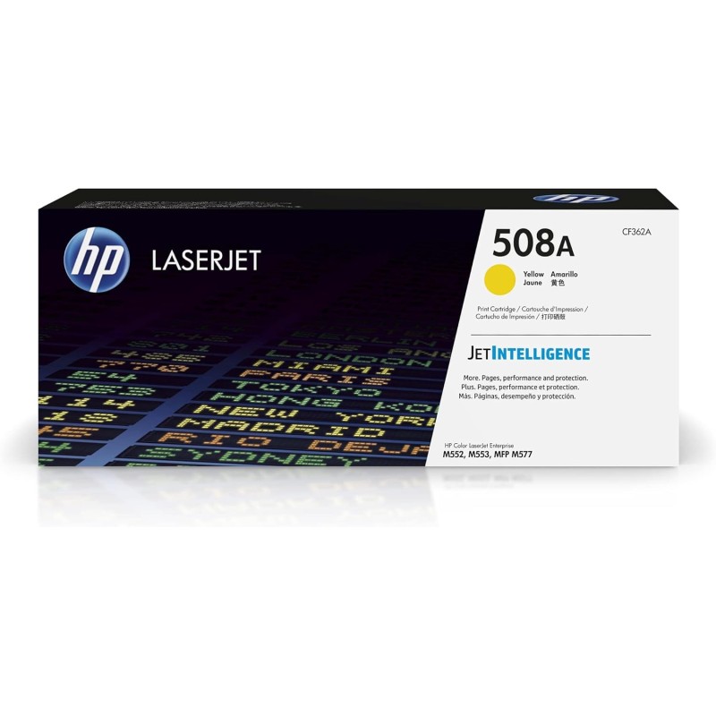 Cartridge Toner 508A CF362A Yellow