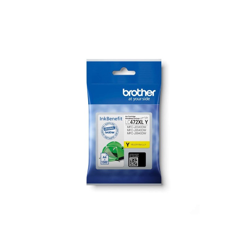 Brother LC472XL-Y High Yield Ink – Yellow
