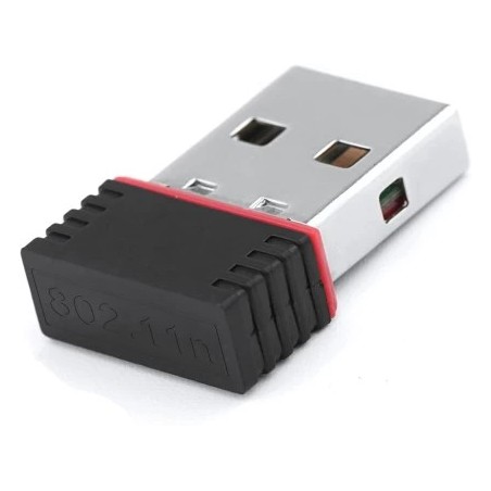 TPS Wireless Network Card WiFi Dongle USB Adaptor  (Black)