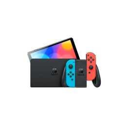 Nintendo Switch (OLED model) Joy-Con (L) Neon Blue / (R) Neon Red