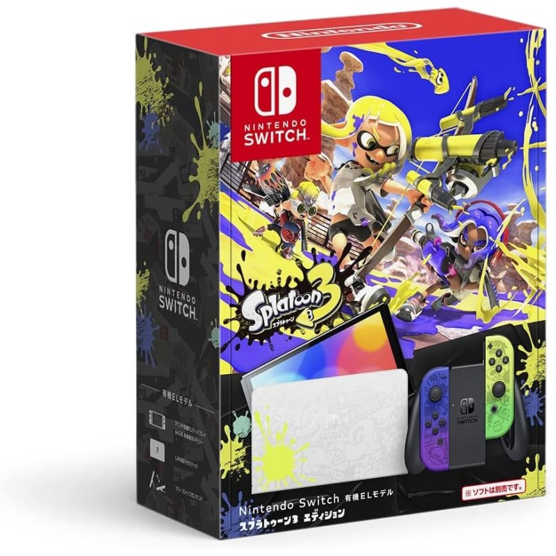 Nintendo Switch (OLED Model) Splatoon 3 Edition