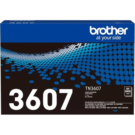 Brother TN-3607 Black Original Toner Cartridge - TN3607